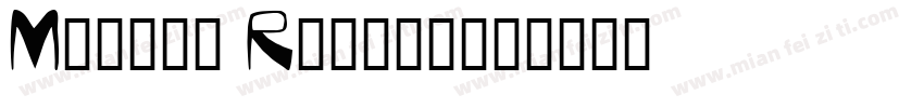 Munich Road17字体转换